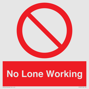 No Lone Working